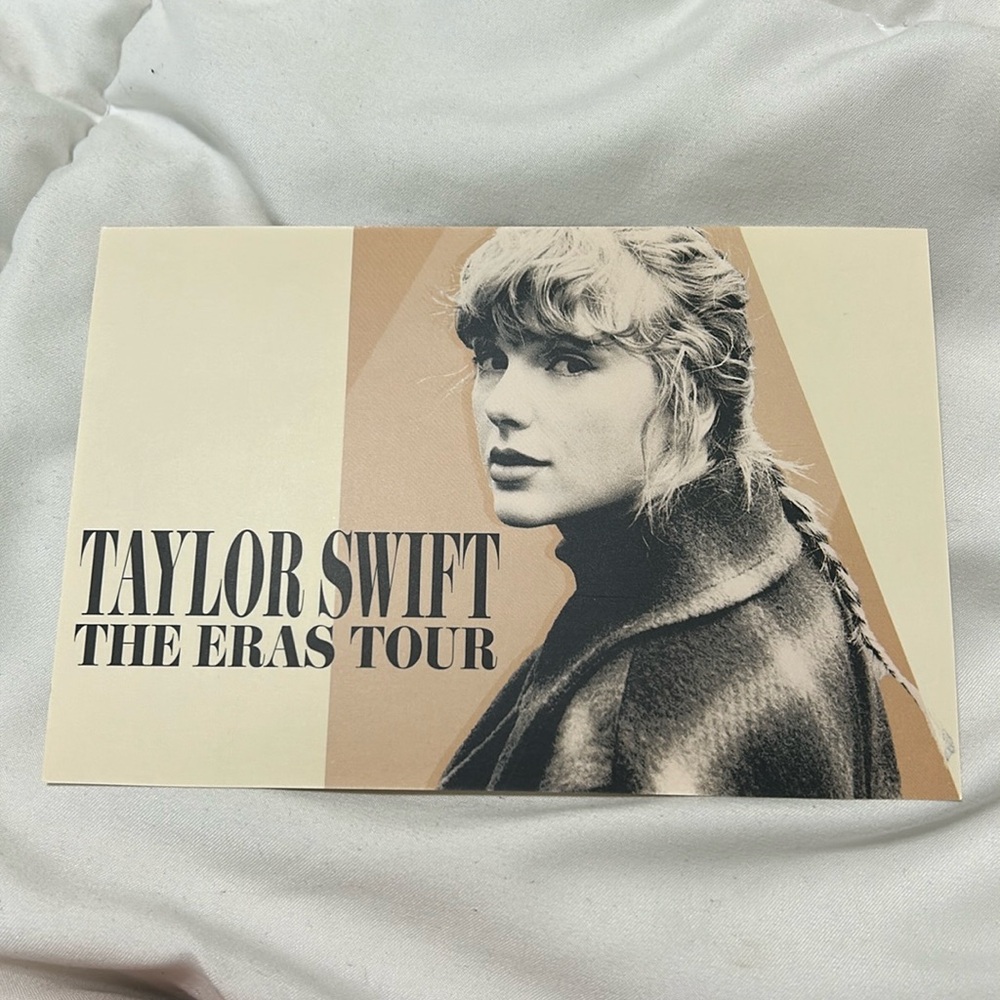 Taylor Swift Evermore The Eras Tour Post Card